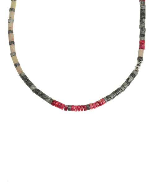 Ungrid（アングリッド）の「カラービーズネックレス（ネックレス・レディース・レッド/ターコイズブルー・FREE）」の6枚目の写真