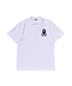 LARGE APE HEAD POLO BAPEC（ポロシャツ）｜A BATHING APE（ア