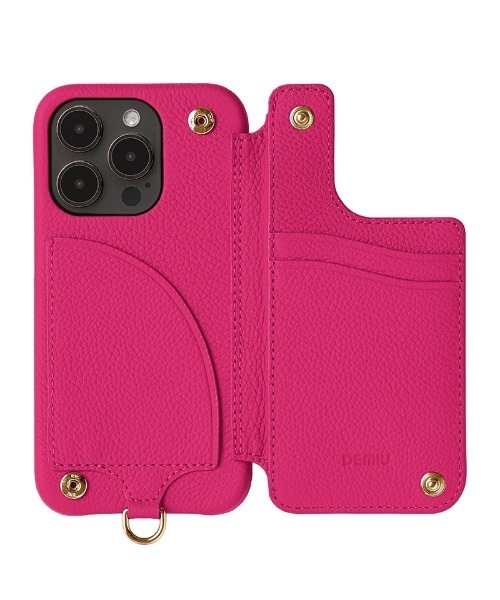 DEMIU（デミュウ）の「BALLONiPhone16ProMaxシリーズ（スマホケース/カバー・レディース・ブラック/ピンク系その他/ライトピンク/カーキブラウン/グリーン/ライトグレー/マスタード/ベージュ・FREE）」の22枚目の写真