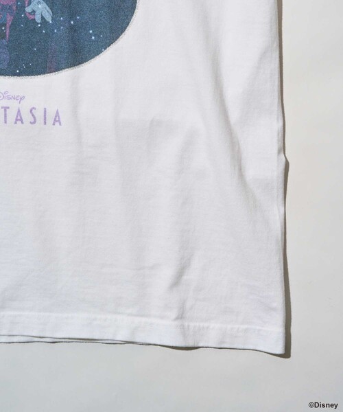 セール】【DISNEY FANTASIA】 箔フロントプリント Tシャツ