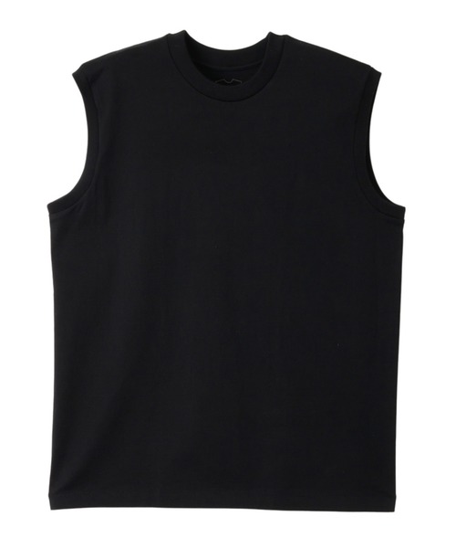 HANES（ヘインズ）の「【 綿100% 】 Hanes KUROスリーブレスT タンク HM3-B202（タンクトップ・メンズ・ブラック・S/M/L/XL）」の3枚目の写真