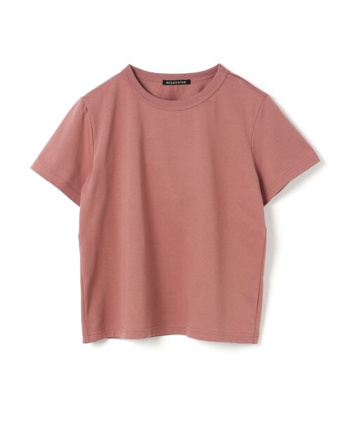 mizuiroind(ミズイロインド)の「mizuiro ind ベーシッククルーネックT(Tシャツ/カットソー・レディース・オフホワイト/グレー/ライトブルー/キナリ/ピンク/ブラック・FREE)」の6枚目の写真
