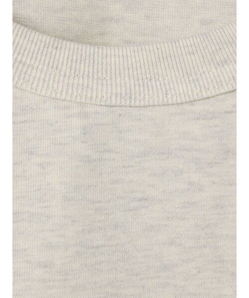 mizuiroind(ミズイロインド)の「mizuiro ind ベーシッククルーネックT(Tシャツ/カットソー・レディース・オフホワイト/グレー/ライトブルー/キナリ/ピンク/ブラック・FREE)」の9枚目の写真