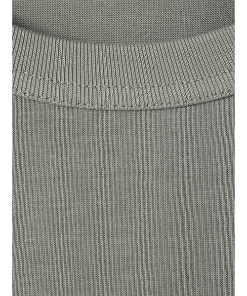 mizuiroind(ミズイロインド)の「mizuiro ind ベーシッククルーネックT(Tシャツ/カットソー・レディース・オフホワイト/グレー/ライトブルー/キナリ/ピンク/ブラック・FREE)」の12枚目の写真