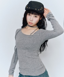 【日本限定】UNBLANCED L/S TEE/アンバランスロングスリーブTシャツ
