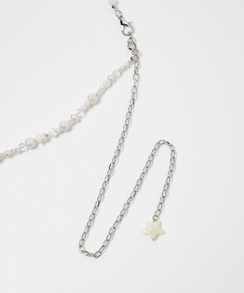 FEKETE スタービーズ　マルチチェーン FEKETE（フェケテ）の「star pearl multi chain / スタービーズマルチ