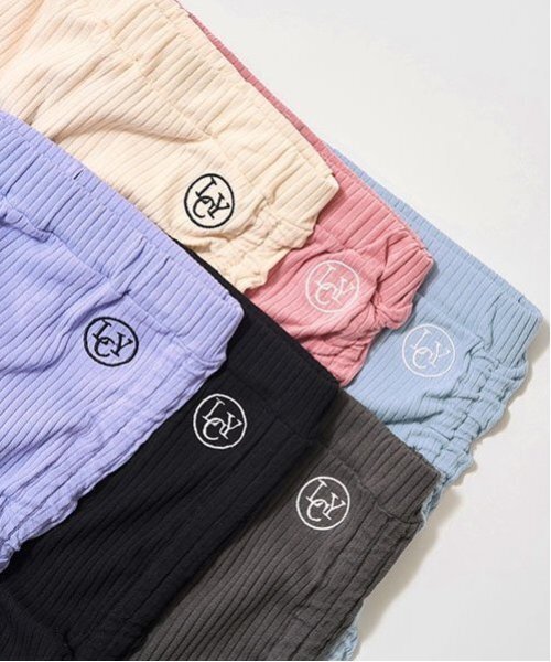 Lycee mine(リセマイン)の「5分丈シャーリングレギンス【子供服】【キッズ】【女の子】(レギンス/スパッツ・キッズ・ブラック/チャコール/ラベンダー/アイボリー/ベビーピンク/サックスブルー・130cm/140cm/150cm/120cm/110cm/100cm)」の20枚目の写真