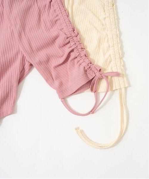 Lycee mine(リセマイン)の「5分丈シャーリングレギンス【子供服】【キッズ】【女の子】(レギンス/スパッツ・キッズ・ブラック/チャコール/ラベンダー/アイボリー/ベビーピンク/サックスブルー・130cm/140cm/150cm/120cm/110cm/100cm)」の19枚目の写真