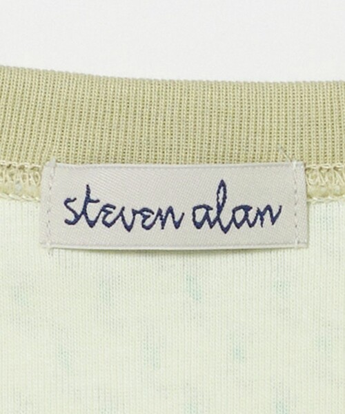 Steven Alan（スティーブンアラン）の「＜Steven Alan＞プリント Tシャツ（Tシャツ/カットソー・レディース・オフホワイト/ブラック・FREE）」の10枚目の写真