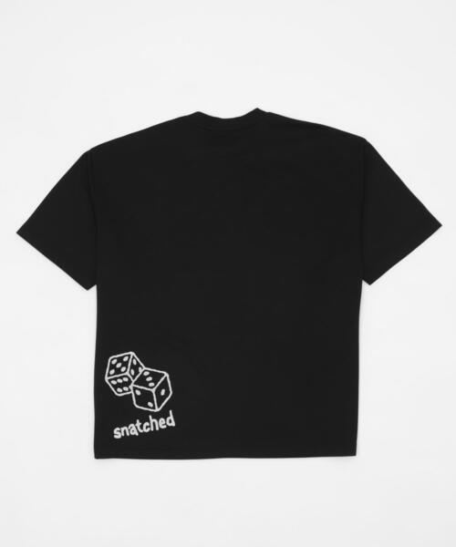 WEGO（ウィゴー）の「WEGO/アクセ付きラフガキグラフィックT（Tシャツ/カットソー・メンズ・ブラック/ホワイト・MEDIUM/LARGE）」の17枚目の写真