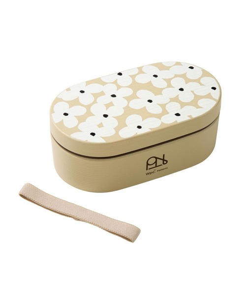 Wpc.（ダブリュピーシー）の「【Wpc.】パターンプリント ランチボックス（お弁当箱・レディース・グレー/ベージュ/オフホワイト/ブルー/レッド/ピンク・FREE）」の3枚目の写真