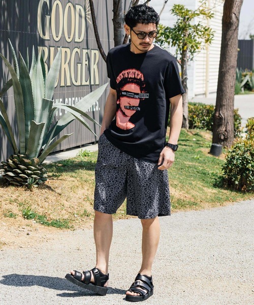 Rocky Monroe（ロッキーモンロー）の「水陸両用スイムショートイージーサーフパンツ 水着（水着・メンズ・ネイビー系/グレー系カモフラージュ/グレー系/ブラック/その他/ブラック×ホワイト/レオパード/ベージュ/カモフラージュ/ネイビー×ホワイト・M/L/XL）」の18枚目の写真