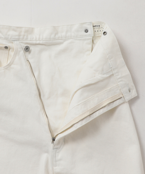 KURO(クロ)の「KURO 別注 デニムスカート(デニムスカート・レディース・ブラック/ホワイト・SMALL/MEDIUM)」の12枚目の写真