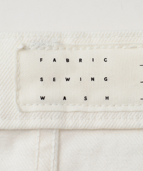 KURO(クロ)の「KURO 別注 デニムスカート(デニムスカート・レディース・ブラック/ホワイト・SMALL/MEDIUM)」の14枚目の写真