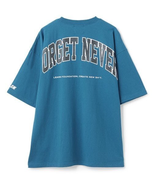 GLAZOS(グラソス)の「【大人向けサイズあり】【FORGETNEVER】バックアーチカレッジロゴ半袖Tシャツ_GLSW(Tシャツ/カットソー・キッズ・ブラック/ブルー/ホワイト・M/L/LL/S)」の19枚目の写真