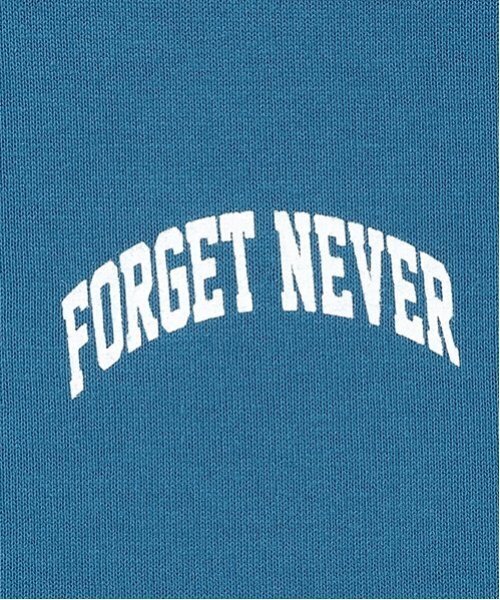 GLAZOS(グラソス)の「【大人向けサイズあり】【FORGETNEVER】バックアーチカレッジロゴ半袖Tシャツ_GLSW(Tシャツ/カットソー・キッズ・ブラック/ブルー/ホワイト・M/L/LL/S)」の21枚目の写真