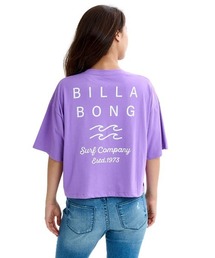 売れ筋商品|||ビラボン Tシャツ レディース トップス SUNSHINE LIVING - Print T-shirt - purple 2447-0295-1.jpg