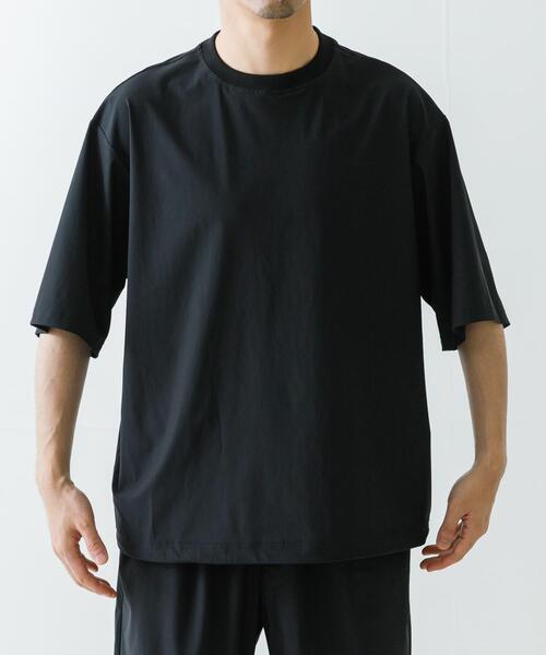 URBAN RESEARCH（アーバンリサーチ）の「FREEZY CORD T-SHIRTS（Tシャツ/カットソー・メンズ・ブラック/グリーン系その他・MEDIUM/LARGE）」の3枚目の写真