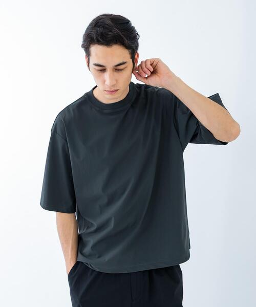 URBAN RESEARCH（アーバンリサーチ）の「FREEZY CORD T-SHIRTS（Tシャツ/カットソー・メンズ・ブラック/グリーン系その他・MEDIUM/LARGE）」の16枚目の写真