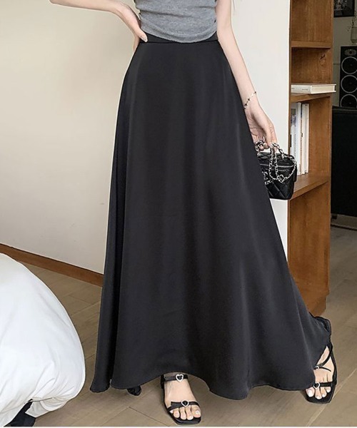 SallyLunn(サリーラン)の「ハイウエストマーメイドスカート(スカート・レディース・ブラック/ホワイト・LARGE/MEDIUM)」の2枚目の写真