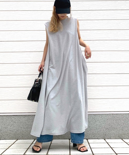 chacoco34◇新品 アルジ－◇接触冷感 肩あきりぼんワンピース他 4325291_base.jpg