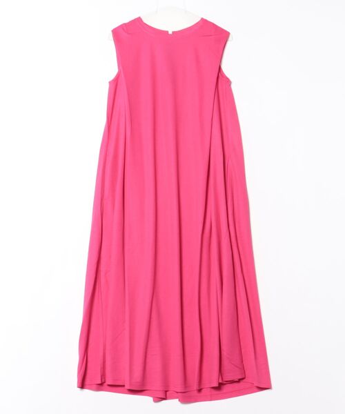 Q(キュー)の「接触冷感ノースリマキシワンピース(ワンピース・レディース・ブラック/ライトグレー/ピンク・MEDIUM)」の5枚目の写真