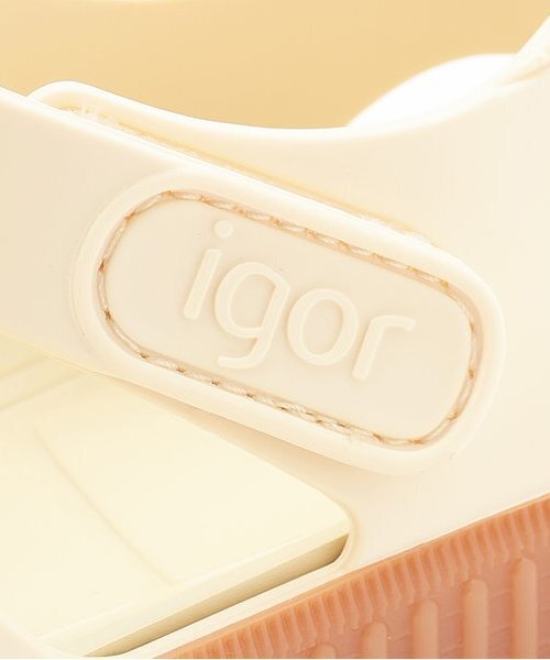 petit main(プティマイン)の「igor NICO CARAMELO(サンダル・キッズ・アイボリー/ベージュ・16cm/15cm/17cm)」の6枚目の写真