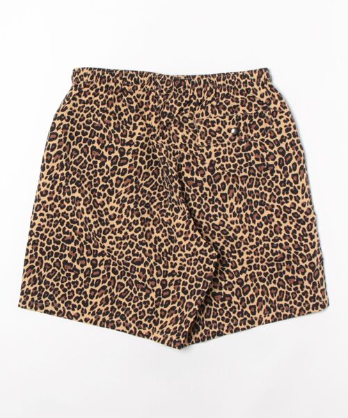 ワッシャーナイロンレオパード柄ショートパンツ（その他パンツ