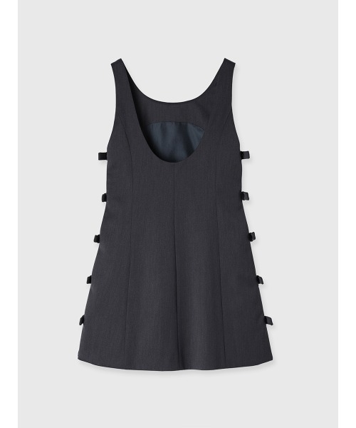 完売商品 eimy istoire サイドベルトワンピース S サイドベルトワンピース（ミニワンピース）｜EIMY ISTOIRE