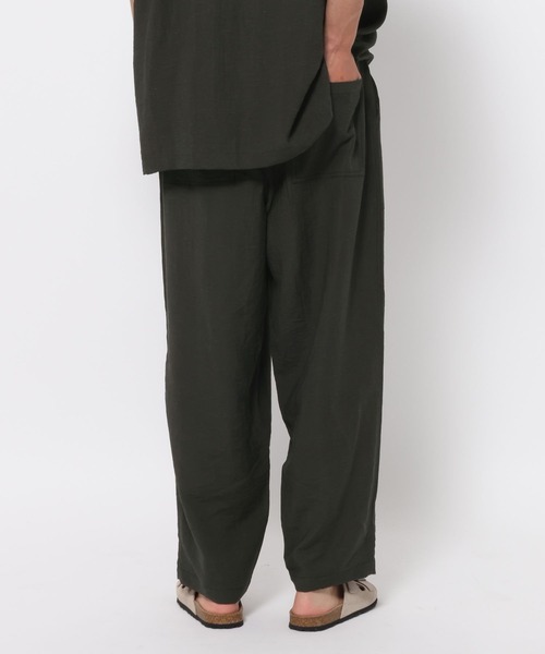 BAYFLOW（ベイフロー）の「[セットアップ可]クールタッチリネンベイカーパンツ【接触冷感】（その他パンツ・メンズ・チャコールグレー/ブルー/ベージュ/カーキ・MEDIUM/LARGE）」の21枚目の写真