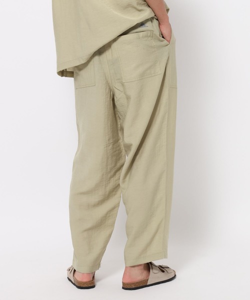 BAYFLOW（ベイフロー）の「[セットアップ可]クールタッチリネンベイカーパンツ【接触冷感】（その他パンツ・メンズ・チャコールグレー/ブルー/ベージュ/カーキ・MEDIUM/LARGE）」の18枚目の写真