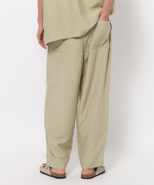 BAYFLOW（ベイフロー）の「[セットアップ可]クールタッチリネンベイカーパンツ【接触冷感】（その他パンツ・メンズ・チャコールグレー/ブルー/ベージュ/カーキ・MEDIUM/LARGE）」の17枚目の写真
