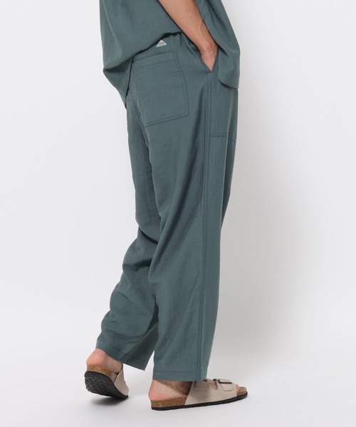 BAYFLOW（ベイフロー）の「[セットアップ可]クールタッチリネンベイカーパンツ【接触冷感】（その他パンツ・メンズ・チャコールグレー/ブルー/ベージュ/カーキ・MEDIUM/LARGE）」の15枚目の写真