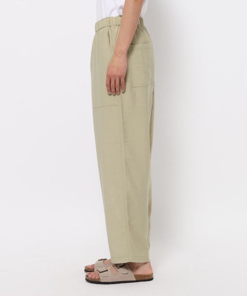 BAYFLOW（ベイフロー）の「[セットアップ可]クールタッチリネンベイカーパンツ【接触冷感】（その他パンツ・メンズ・チャコールグレー/ブルー/ベージュ/カーキ・MEDIUM/LARGE）」の11枚目の写真
