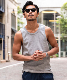 SILVER BULLET（シルバーバレット）の「『JEMORGAN LONG JOHNS/ジェーイーモーガンロングジョーンズ』テレコタンクトップ（タンクトップ）」