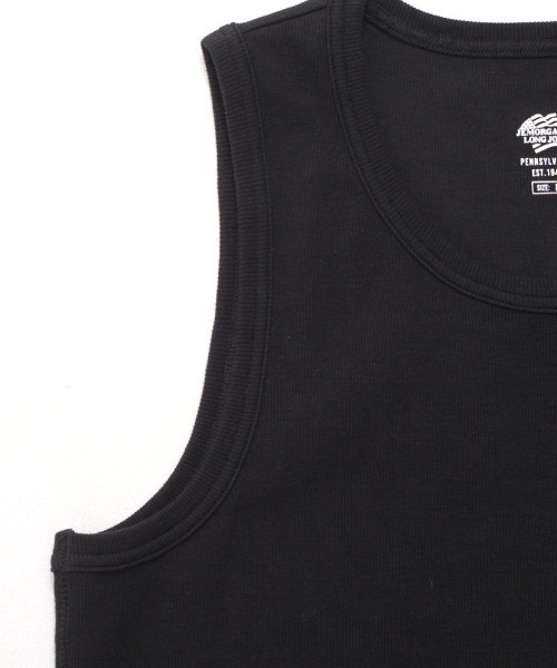 JEMORGAN(ジェーイーモーガン)の「『JEMORGAN LONG JOHNS/ジェーイーモーガンロングジョーンズ』テレコタンクトップ【+】(タンクトップ・メンズ・ブラック/杢グレー/オフホワイト・XL/L/M)」の16枚目の写真