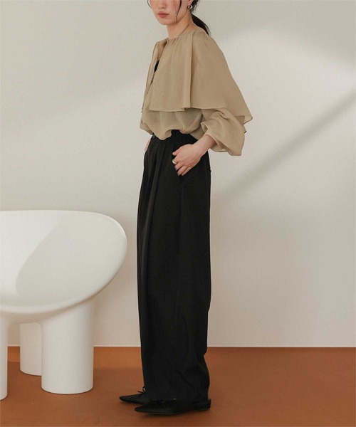 titivate(ティティベイト)の「ボリュームコクーンパンツ(その他パンツ・レディース・ブラウン/ベージュ/ブラック/グレー・L/MT/M/S)」の17枚目の写真