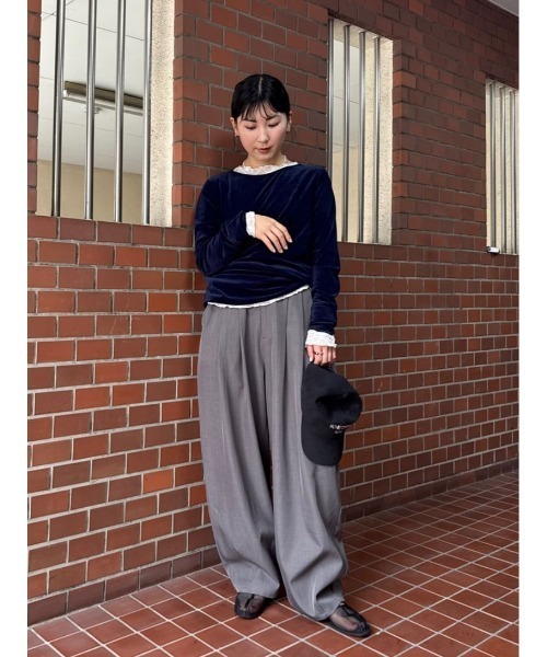 titivate(ティティベイト)の「ボリュームコクーンパンツ(その他パンツ・レディース・ブラウン/ベージュ/ブラック/グレー・L/MT/M/S)」の11枚目の写真