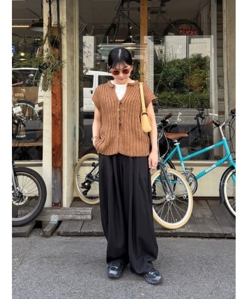 titivate(ティティベイト)の「ボリュームコクーンパンツ(その他パンツ・レディース・ブラウン/ベージュ/ブラック/グレー・L/MT/M/S)」の14枚目の写真