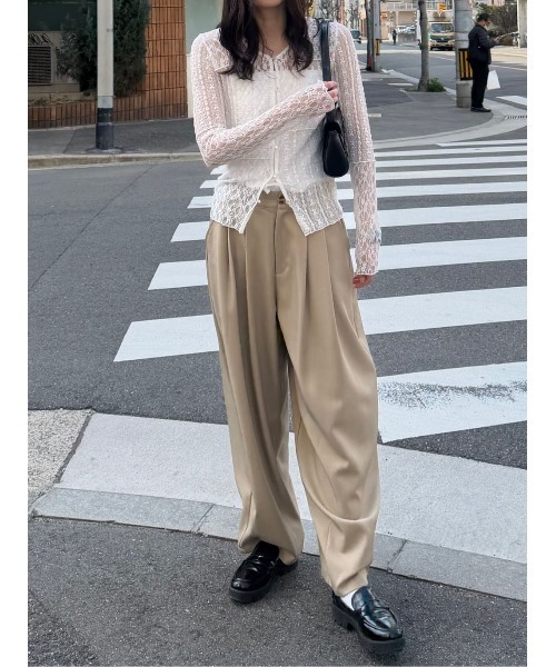 titivate(ティティベイト)の「ボリュームコクーンパンツ(その他パンツ・レディース・ブラウン/ベージュ/ブラック/グレー・L/MT/M/S)」の13枚目の写真