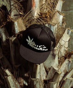 BORN TO LOSE トラッカーキャップ Hysteric トラッカーキャップ 白/黒 HYSTERIC GLAMOUR｜BORN TO