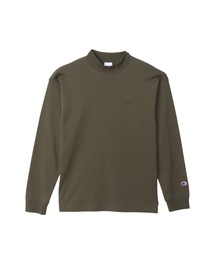 【Champion/チャンピオン】メンズ ベーシック モックネックロングスリーブTシャツ
