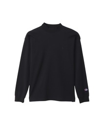 【Champion/チャンピオン】メンズ ベーシック モックネックロングスリーブTシャツ