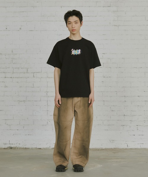 ブラウス シャツ A'GEM/9 × .kom「ROMANTIC CROWN/ロマンティッククラウン」SHIRRING BALLOON SHIRT/シ A'GEM/9 × .kom 『ROMANTIC CROWN/ロマンティック クラウン