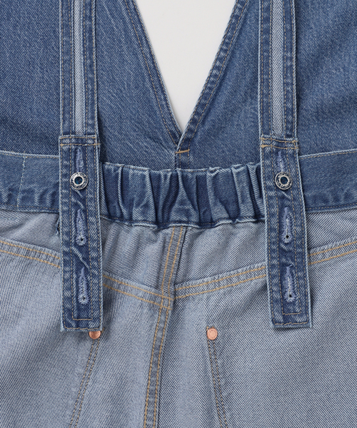 追加2》【WEB限定】DU JOUR/デュ ジュール V NECK JEAN