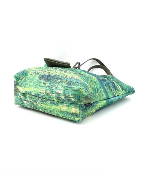COOCO(クーコ)の「Painting BAG/A4対応(ハンドバッグ・レディース・イエロー/ミント/ライトグレー/ダークグリーン・FREE)」の16枚目の写真