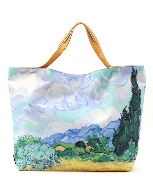 COOCO(クーコ)の「Painting BAG/A4対応(ハンドバッグ・レディース・イエロー/ミント/ライトグレー/ダークグリーン・FREE)」の19枚目の写真
