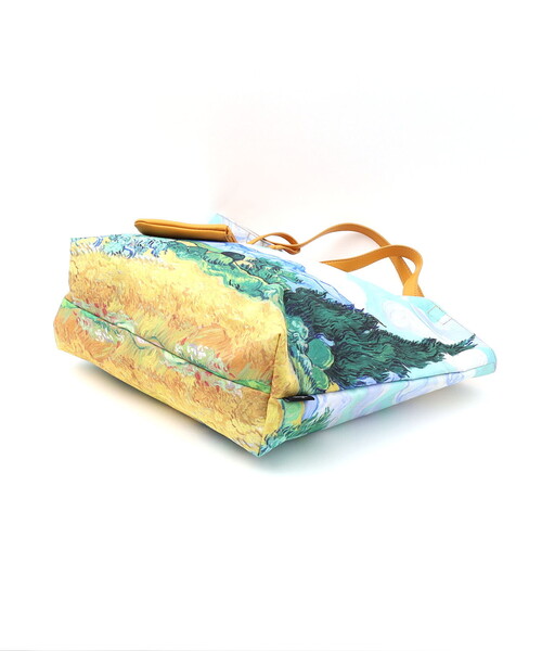 COOCO(クーコ)の「Painting BAG/A4対応(ハンドバッグ・レディース・イエロー/ミント/ライトグレー/ダークグリーン・FREE)」の20枚目の写真
