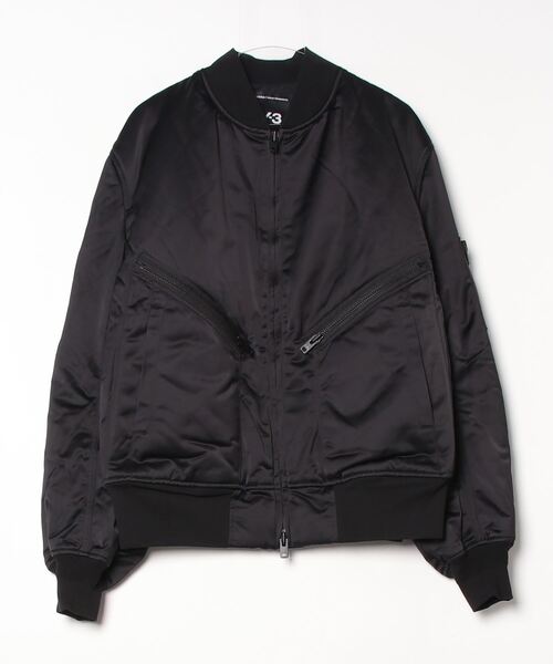 Y-3（ワイスリー）の「Y-3 BOMBER JACKET（ブルゾン・メンズ・ブラック・XX-SMALL/X-SMALL/SMALL/MEDIUM/LARGE）」の2枚目の写真