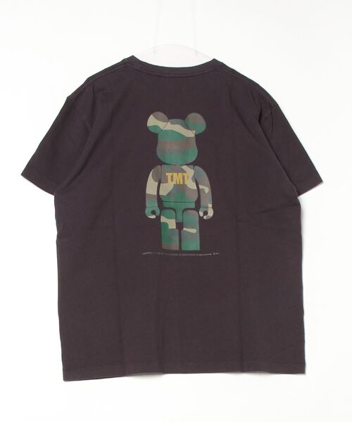 TMT(ティーエムティー)の「【TMT×BE@RBRICK】DRY COTTON S/S TEE (CAMOUFLAGE)(Tシャツ/カットソー・メンズ・ブラック/ホワイト・MEDIUM/XX-LARGE/LARGE/X-LARGE)」の3枚目の写真